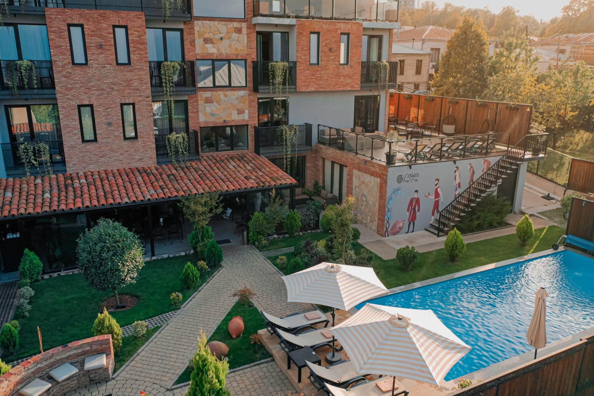 Boutique Hotel Kviria Telavi Dış mekan fotoğraf