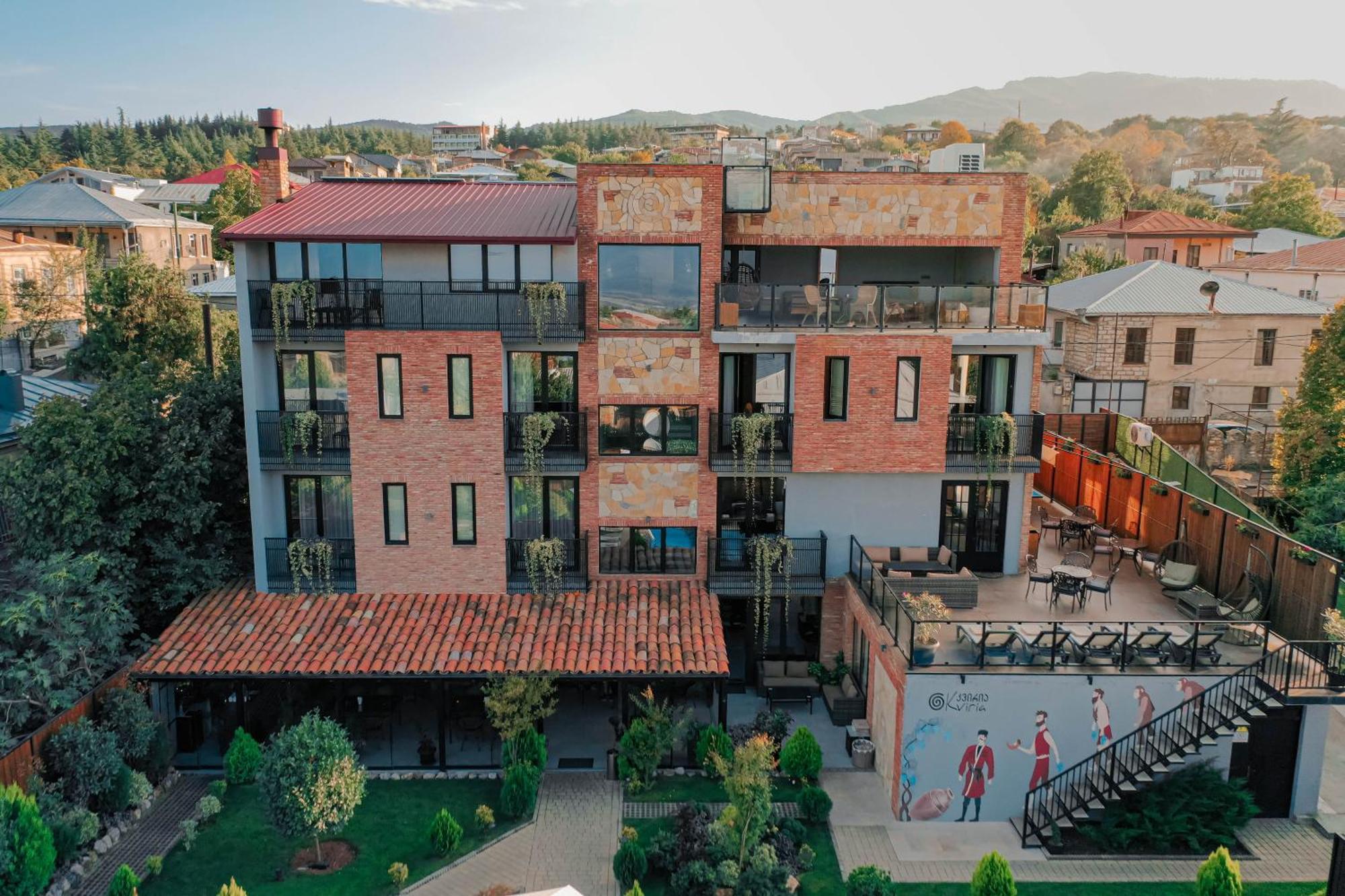 Boutique Hotel Kviria Telavi Dış mekan fotoğraf
